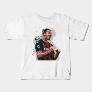 Zlatan Ibrahimovic celebration Kids T-Shirt